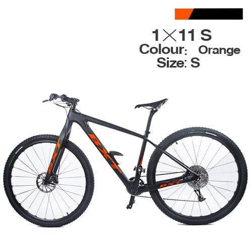 2020 Bxt 11Speed Mountain Bike 29Er*2.1 Tire T800 Carbon 120 Niose Disc Brake 142*12Mm Mtb Complete Bicycle