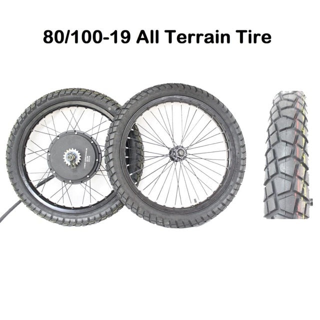 72V 5000W Electric Bicycle Fc-1 Controller 100A Mountain Ebike 72V 35Ah With 750C Display