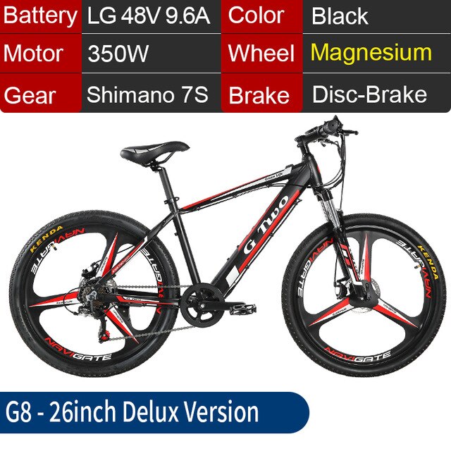 Stealth Electric Bike 26/27.5Inch Booster Bicycle Mountain Bike Superteff Snow E-Bike Unicycle Wheel 48V9.6A Lithium Battery