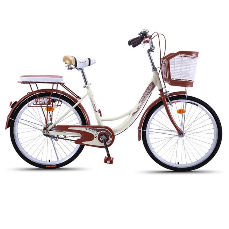 Commute Bicycle Women Bike Adult Retro City Student Bicycle Drum Brake Bicycle For Woman Bisiklet Bicicleta Bicicletas
