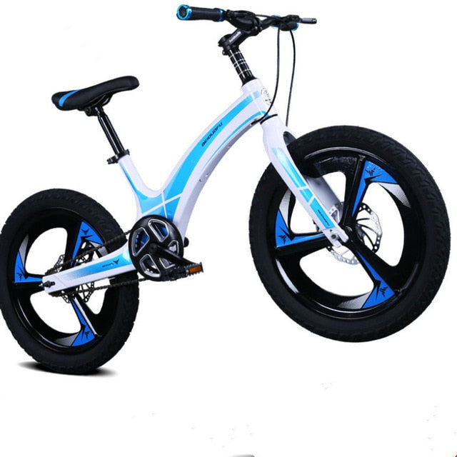 Children'S Bicycle Magnesium Alloy 20-Inch Mountain Student Vehicle Disk Brake Single-Speed Child Bicycle Bicycle